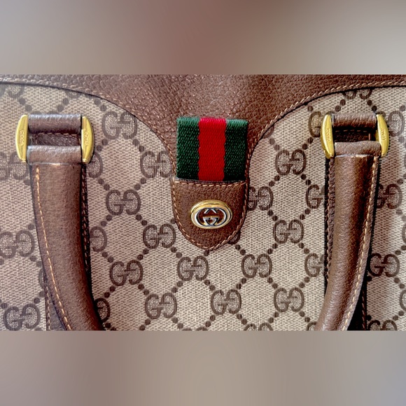 Vintage EUC GUCCI Boston BAG - Picture 13 of 14